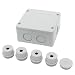 Produktbild REV 0518422555 Verteilerkasten, 6-fach Abzweigkasten-Verteilerdose 100x100x50mm, IP54, grau