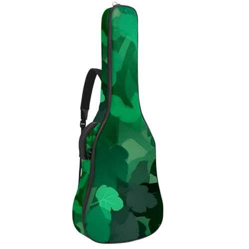 Sac pour guitare acoustique à motif végétal pour vos voyages