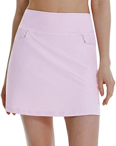 BALEAF Women’s High Waisted Golf Skirts Tennis Athletic Running Workout Active Skorts Skirts with Pockets