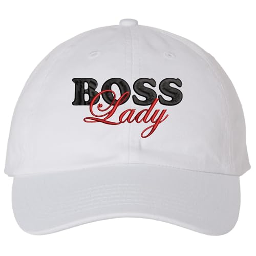 Gorra ajustable de algodón suave con bordado para mujer miniatura 1
