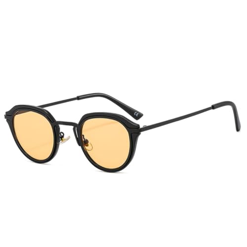 Lunettes de soleil ovales protection UV400 style rétro pour femme et homme