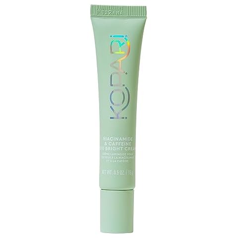 Kopari Niacinamide & Caffeine Eye Bright Cream, Fade Dark Circles & Reduce Puffiness, Tightens & Smooths Appearance of Wrinkles, 0.5 oz Cover