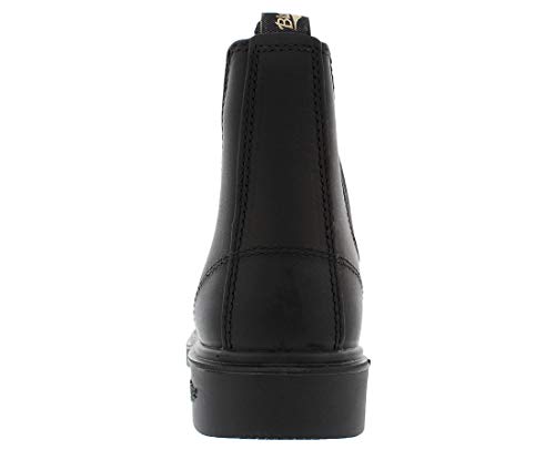 Image of Blundstone Tpu-Dress Boot-Premium Leather Unisex Shoes Size 5, Color: Black /Core Black-Black