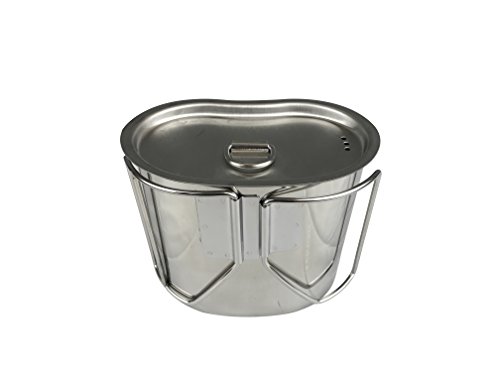 Jolmo Lander Stainless Steel Canteen Cup With Lid G.i Canteen Cup 800Ml #TOP1