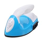 VANZACK Mini Heat Press Maschine Tragbare DIY Heißpresse mit Schnellheizung material Hitzeschutz und Komfortgriff Shirts Taschen Vinyl transferprojekte