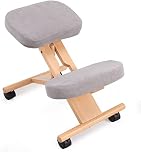 PRO 11 WELLBEING Ergonomic kneeling Chair With Height Adjustment 2 Colours (Grey)
