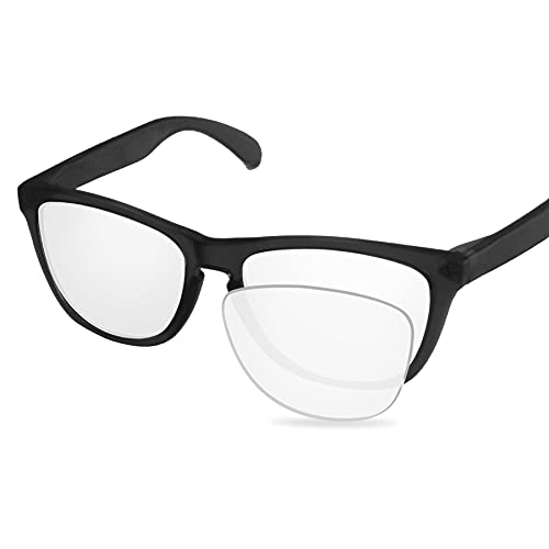 Image of 100% Precise-Fit Replacement Sunglass Lenses Compatible with Oakley Frogskins OO9013 55mm