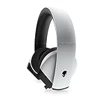 Alienware 7.1 PC Gaming Headset AW510H (Lunar Light): 50 mm Hi-Res Drivers - Noise Cancelling Mic - Multi Platform Compatible (PS4, Xbox One, Switch) via 3.5 mm Cable
