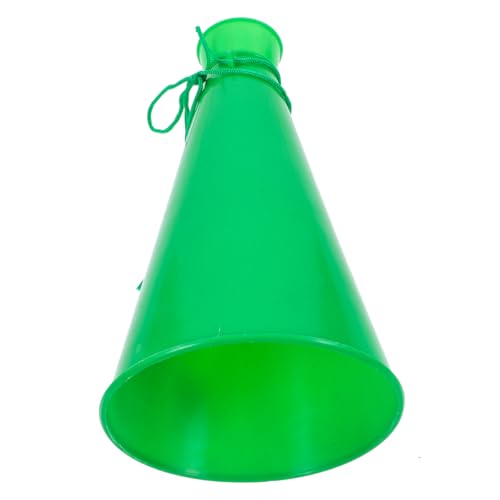 NAMOARLY Versatile Party Horn Megaphone for Sports Boys and Girls Cheer Trumpet Toy Green