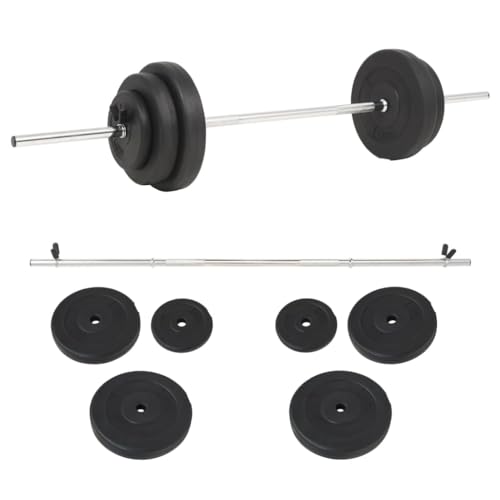 SKM Barbell Set 30 kg (Weight-31KG)-1398
