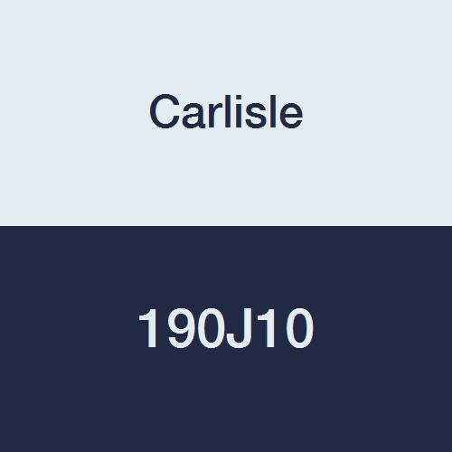 CARLISLE 190J10 V-Ribbed Belts with 10 Ribs, J Section, Rubber, 0.92 Belt Width, 19.5" Length