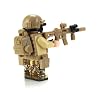 Battle Brick 1.6 Inches Tall Seal Team Six Commando Custom 1 Special Operations Collectible Minifigure in The USA | Genuine Military Minifig | Great Gift for Ages 10+ to Adult AFOL