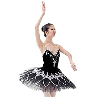 Amazon | 【TING♪】大人【L】 バレエ舞台衣装♪お姫様系♪8層チュチュ  