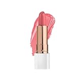 FLOWER BEAUTY By Drew Barrymore Petal Pout Lipstick - Nourishing & Highly Pigmented Lip Color with Antioxidants, Matte Finish - Coral Crush