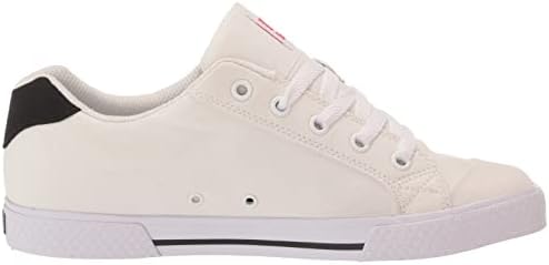 DC Women's Chelsea Low Top Casual Skate Shoe, White/Zebra, 10.5 | Image 5