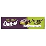 Ombar Bio Raw Pistazien Creme Schokolade Riegel 15er Pack 42g – Rohkost, vegan, fair trade, mit cremiger Pistazienfüllung, ohne Zusatzstoffe