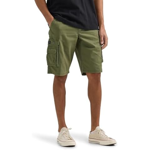 Lee Men's Belted Wyoming Cargo Shorts Cover