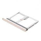 SIM Card Tray Slot Holder + Micro SD Memory Sim Holder Adapter for LG G6 US997 VS988 (Gold)