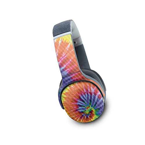 Image of MightySkins Carbon Fiber Skin Compatible with Skullcandy Crusher Evo Wireless - Tie Dye Spiral | Protective, Durable Textured Carbon Fiber Finish | Easy to Apply | Made in The USA