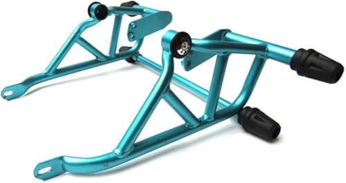 Barre de protection moto bleu ciel rigide pour NK 250