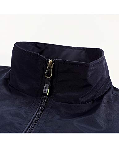 Hixiaohe Men's Causal Lightweight Outdoor Vest Fishing Travel Photo Safari Vest(Navy,Xxl) #TOP3