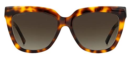 JIMMY CHOO Square Julieka Sunglasses 086HA Havana 55mm2