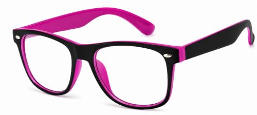 Image of OWL Retro Style Sunglasses 80's Classic Vintage Unisex Nerd Colored Frame