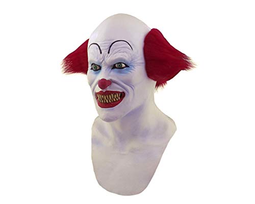 Alinco Costumes Halloween Scary Clown Cosplay Latex Mask #TOP2