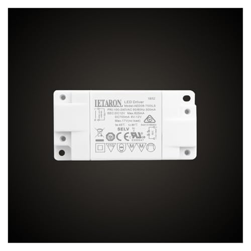Alimentation à tension constante 8W12V transfo ruban LED tactile