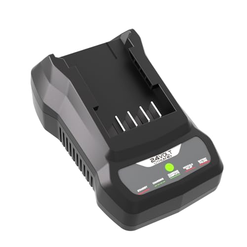 Bakipante 24V Battery Charger Replacement for Greenworks Charger 2938202 Compatible with 24 Volt Batteries BAG711 BAG708 BAG709 BAG710