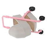 Accessoire de maison de poupée polyvalent : cette poussette pour bébé s'intègre parfaitement dans divers environnements de maison de poupée, ajoutant charme et une touche réaliste à tout environnement de maison miniature, de voiture pour bébé de poupée, de poussette haute simulation