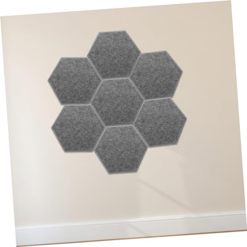 ERINGOGO 8pcs Paneles Acústicos Absorbentes de Sonido Paneles Decorativos para Aislamiento Acústico Gris Oscuro para Estudios y Salas de Conferencias miniatura 6