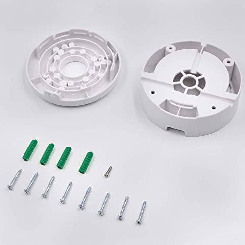 Universal Security Camera Junction Box Mount Bracket, Indoor/Outdoor Use Hide Cable Junction Box For Arlo Solar Panel And Solar Battery Camera(4 Pack) #TOP4