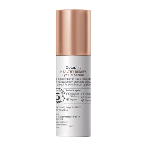Cetaphil Healthy Renew Eye Gel Serum, Anti-Aging, Peptides, 0.5oz - image 8