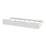 Max & Lily Solid Wood Twin Trundle Bed, White