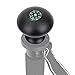 Outdoor Universal Trekking Pole Stick Monopod Tripod Head Grip Knob WithCompass