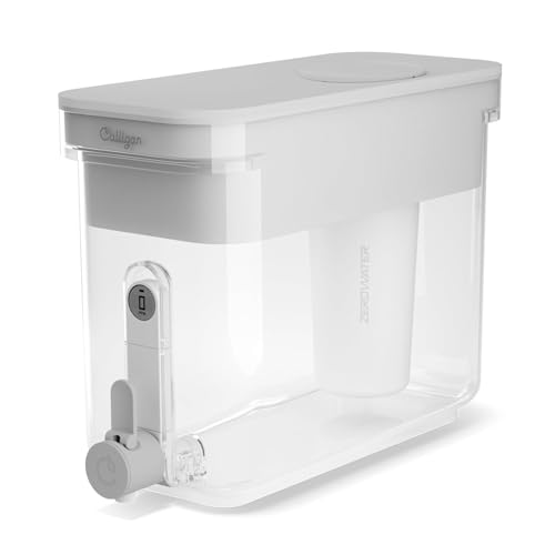 Culligan with ZeroWater Technology 7.6-L Water Filter Dispenser Includes 5-Stage Advanced Water Filter Certified to Reduce Lead Total PFAS (Forever Chemicals) Mercury Fluoride and Chlorine