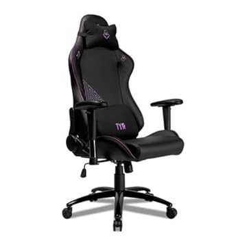 Cadeira Gamer Mancer Tyr Purple Edition, Preta e Roxa, MCR-TYR-PRP01