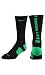 Nike Elite Socks (large, Green/Black)