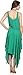 BCBGMax Azria Women's Klara Double Strap Wrap Top Handkerchief Dress