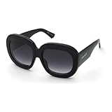 NINA RICCI SUNGLASSES, SNR402, SHINY BLACK, 57/17/145, FEMME