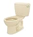 TOTO CST743SR#03 Drake Round Bowl and Tank, Bone