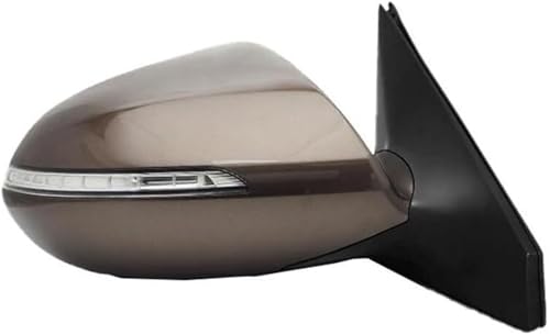 Rétroviseur extérieur de rechange pour Kia Sportage R 2011-2016 côté droit marron