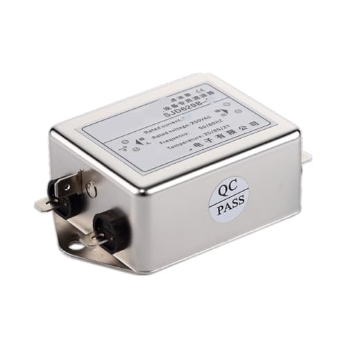 Filtre d'alimentation monophasé SJD620B-1A double section 220V