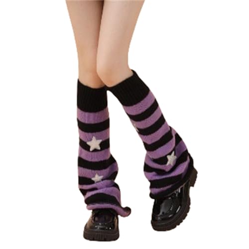 Image of Goth Leg Warmers Women Cute Y2k Harajuku Punk Rave Emo Grunge Winter
