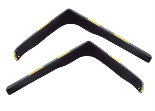J&J AUTOMOTIVE Heko Déflecteurs d'air et de Vent pour Mercedes Sprinter W906 2006-2018, Lot de 2pcs, Teintés, Avant et Arrière, Aérodynamique