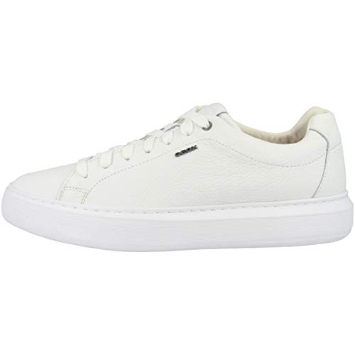 Geox U Deiven B, Sneakers para Hombre, Blanco (White), 42 EU