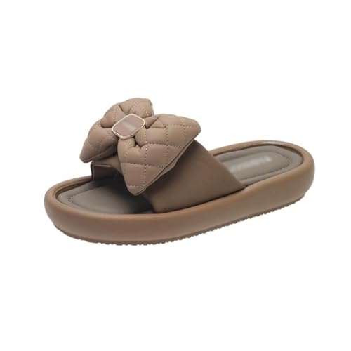 Thick Sole Slippers for Women Versatile Soft Sole Thick Sole Sandals for Women(35)