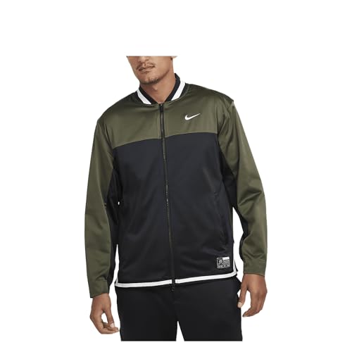 Veste de golf noire pour homme contre le vent veste zippée Dri-Fit