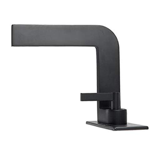 Mitigeur lavabo salle de bain noir eau chaude et froide
